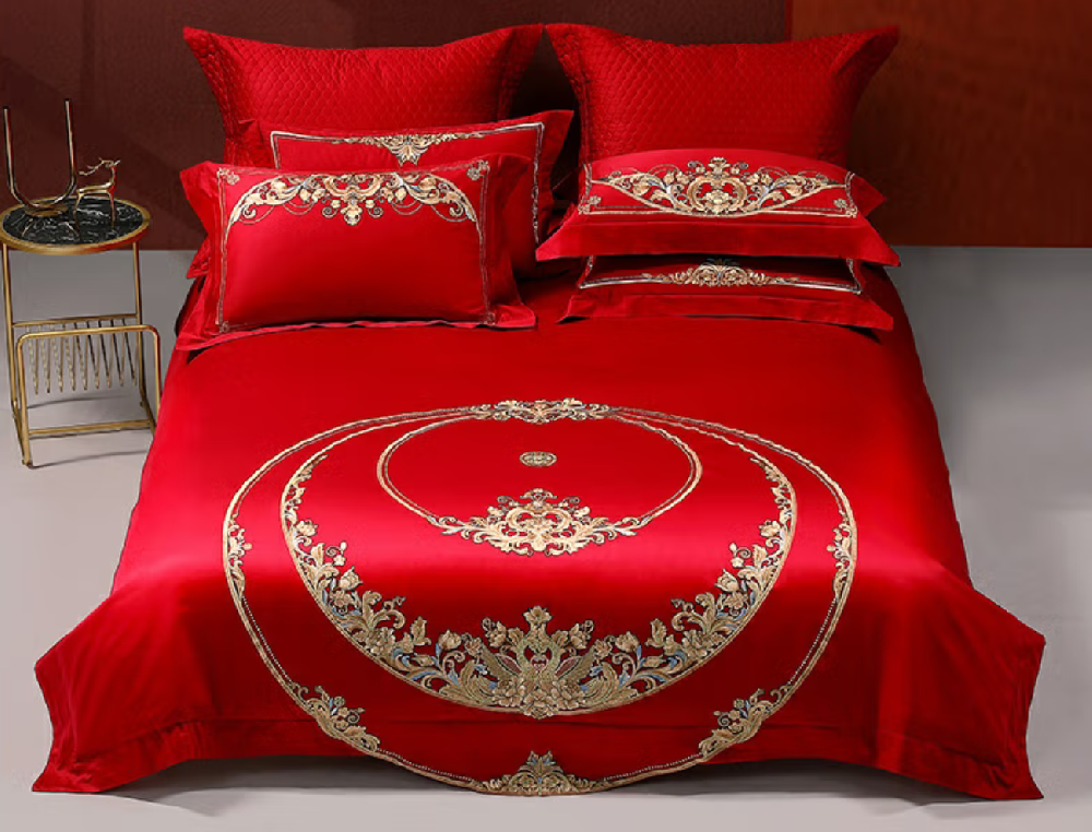 完婚床上用品四件套